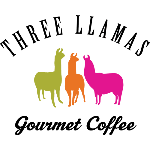 Three Llamas Logo Bean Merchant